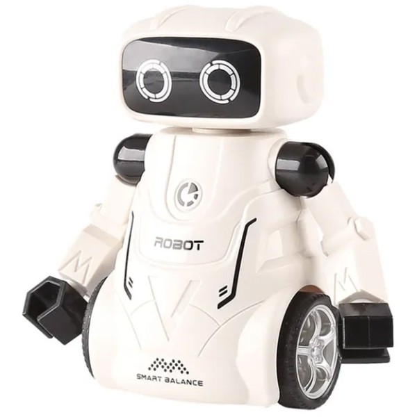 Roby Παιδικό Ρομπότ με Κινούμενα Χέρια 12x8x12cm Λευκό
