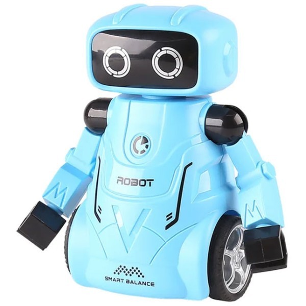 Roby Παιδικό Ρομπότ με Κινούμενα Χέρια 12x8x12cm Μπλε