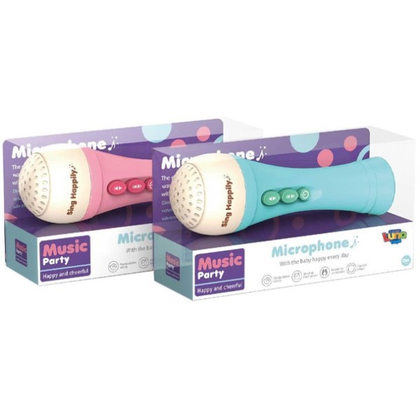 Mike Βρεφικό Μικρόφωνο 18cm Μπλε