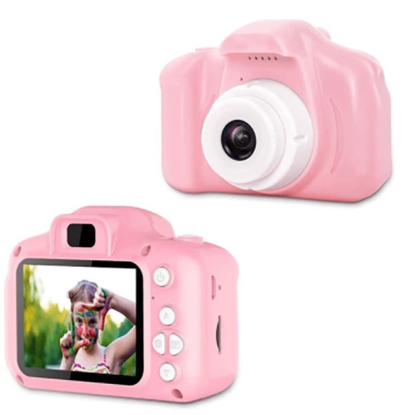 Cam Ψηφιακή Φωτογραφική Μηχανή 8,3x4,6x4,5cm Ρόζ