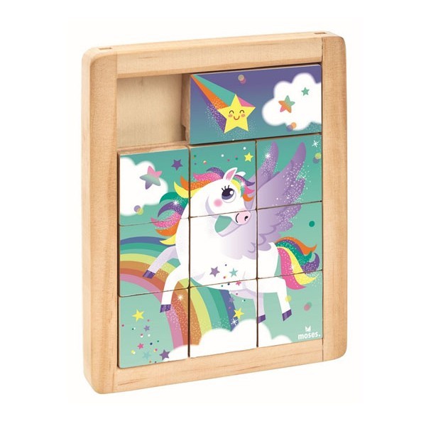 WoodPazl Ξύλινο Παζλ Monters & Unicorn