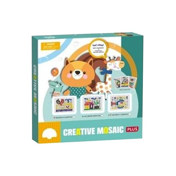 Mosaic Παζλ Μωσαϊκό Με Πίνακα & Καρφίτσες 240τμχ