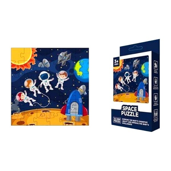 Space Παζλ Μίνι Διάστημα 36τμχ