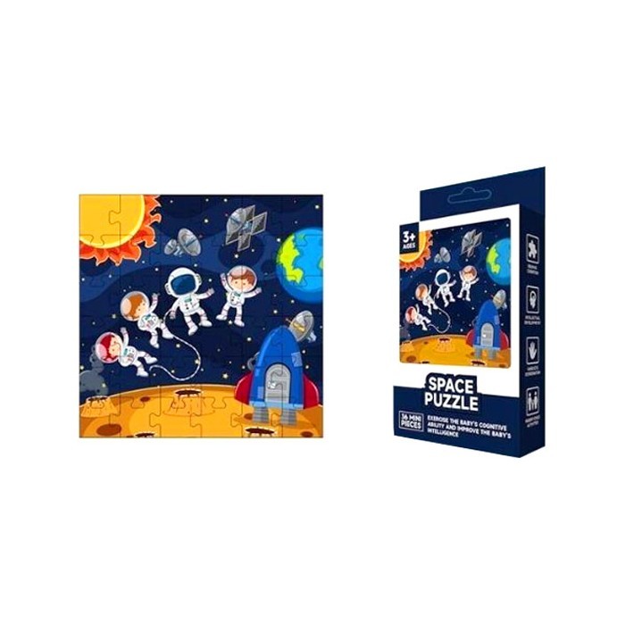 Space Παζλ Μίνι Διάστημα 36τμχ