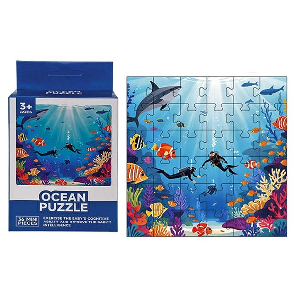 Deep Παζλ Μίνι Βυθός Με Δύτες 36τμχ