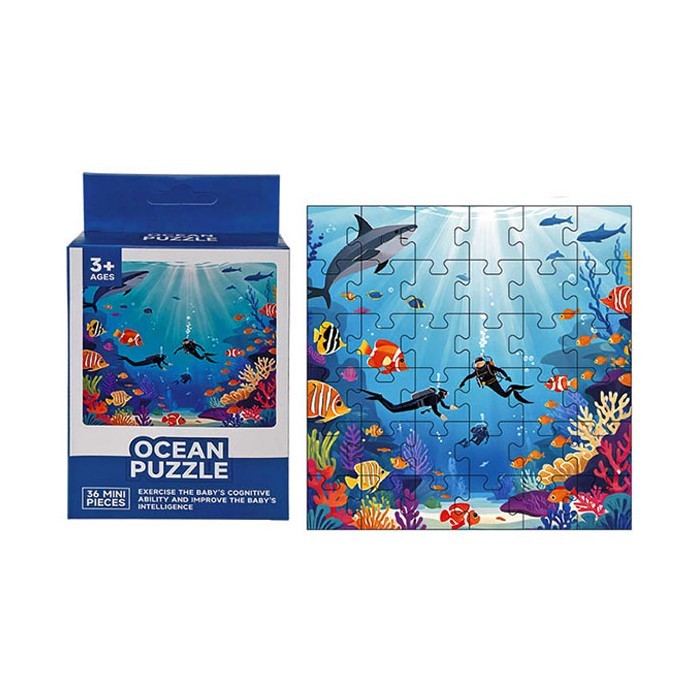 Deep Παζλ Μίνι Βυθός Με Δύτες 36τμχ