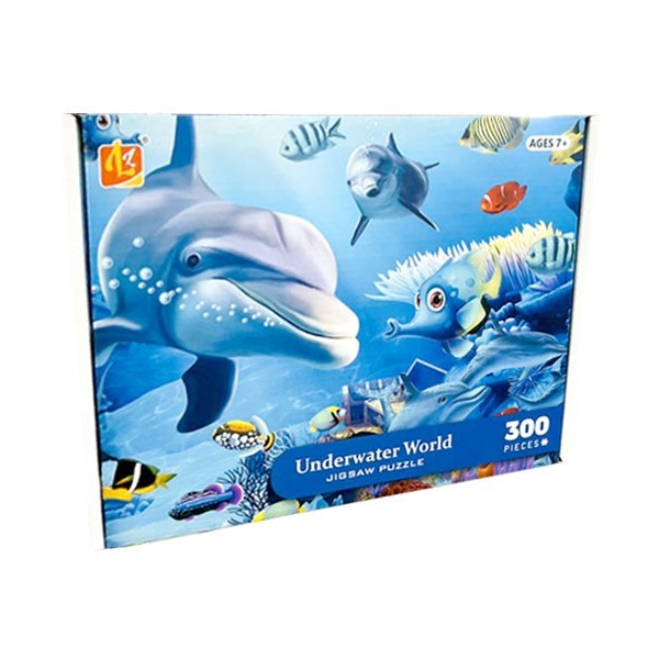 Sea Παζλ Δελφίνια & Ψάρια στο Βυθό 300τμχ