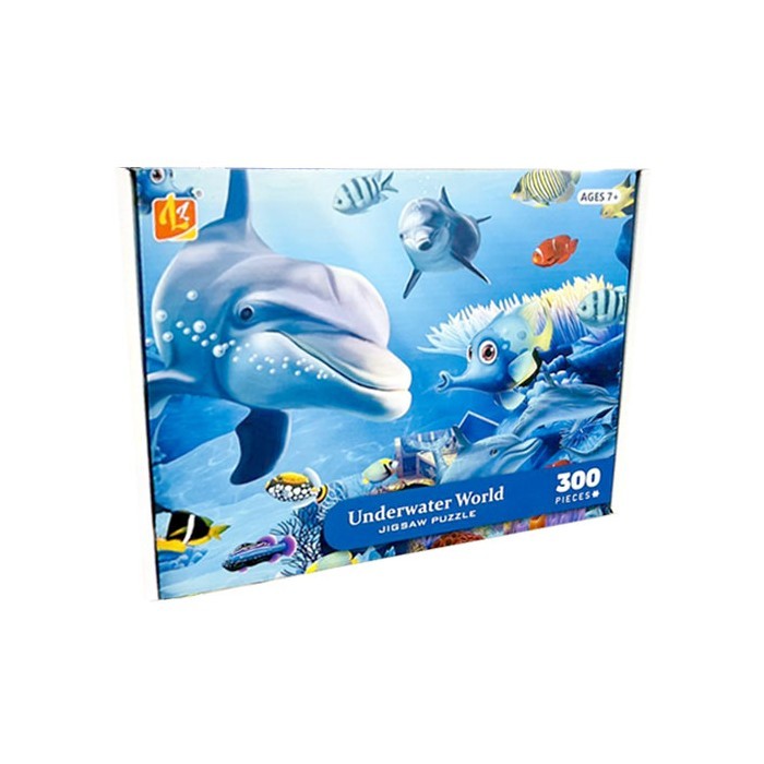 Sea Παζλ Δελφίνια & Ψάρια στο Βυθό 300τμχ