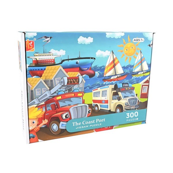 Port Παζλ Οχήματα Στο Λιμάνι 300τμχ