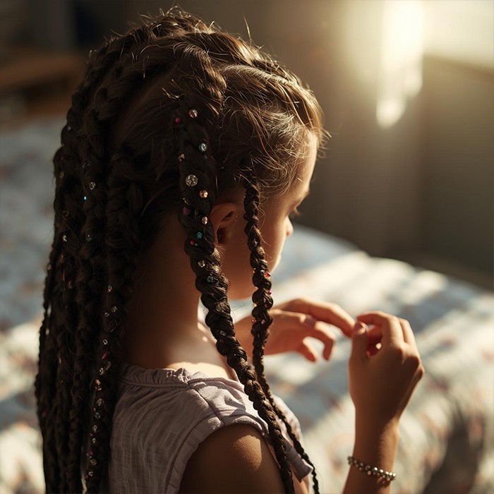 Rope Μηχανή Διακόσμησης Μαλλιών Με Χάντρες & Αξεσουάρ