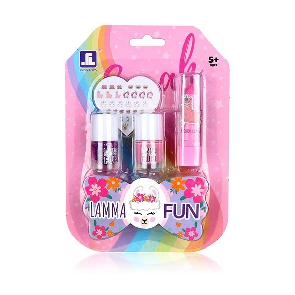 Make Up Παιδικό Σετ Μακιγιάζ Με Κραγιόν, Βερνίκια & Αυτοκόλλητα