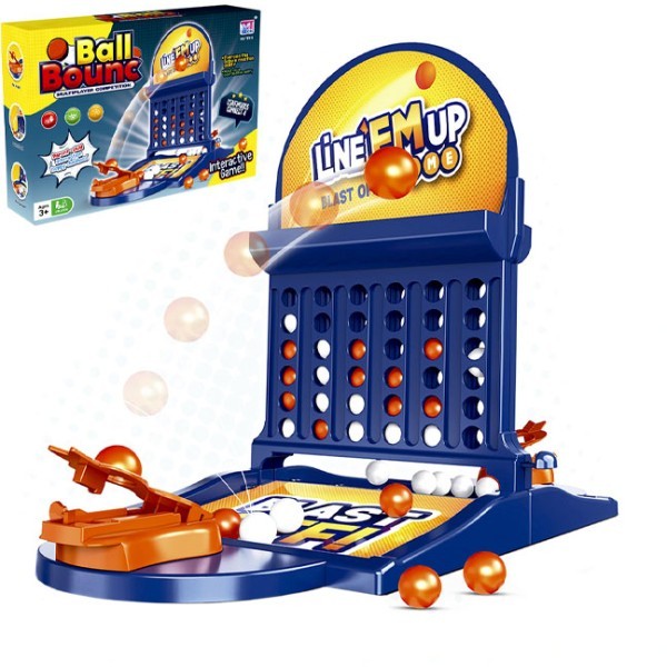 Ball Bounc Επιτραπέζιο Παιχνίδι Buncy 4 Στη Σειρά