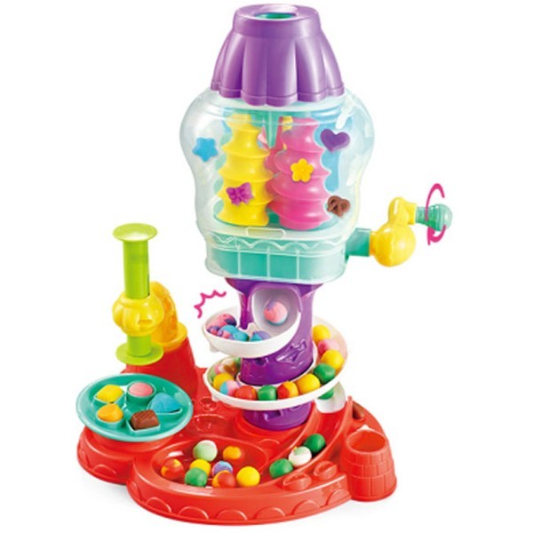 CandyLand Πλαστελίνες Σετ Μηχανή Για Γλυκίσματα Διάφορα Χρώματα & Καλούπια