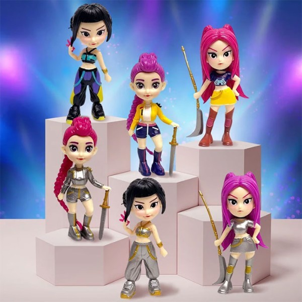 K-PoP Διακοσμητική Φιγούρα 10cm Silver Zoey