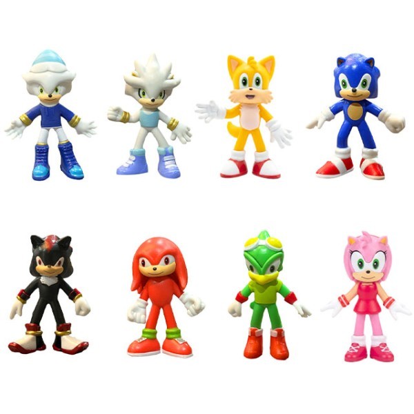 Sonic Friends Διακοσμητική Φιγούρα 8cm Shadow