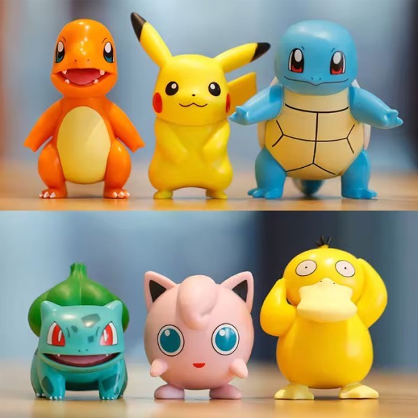 Pokemon Διακοσμητικές Φιγούρες 7cm Bulbasaur