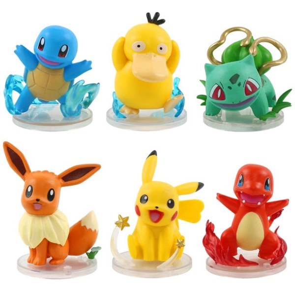 Pokemon Friends Διακοσμητικές Φιγούρες 7cm Bulbasaur