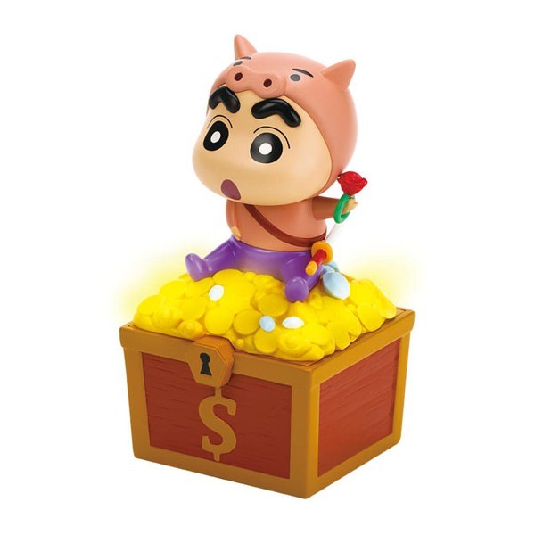 Shin Chan Φωτάκι Με Φιγούρα Buriburi Zaemon Hero 