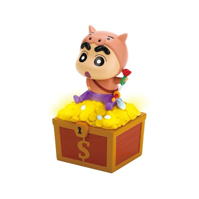 Shin Chan Φωτάκι Με Φιγούρα Buriburi Zaemon Hero 