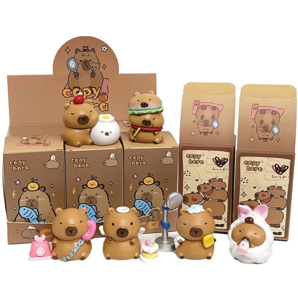 Capybara Friends Mystery Box Φιγούρα Καπιμπάρα 5.7cm