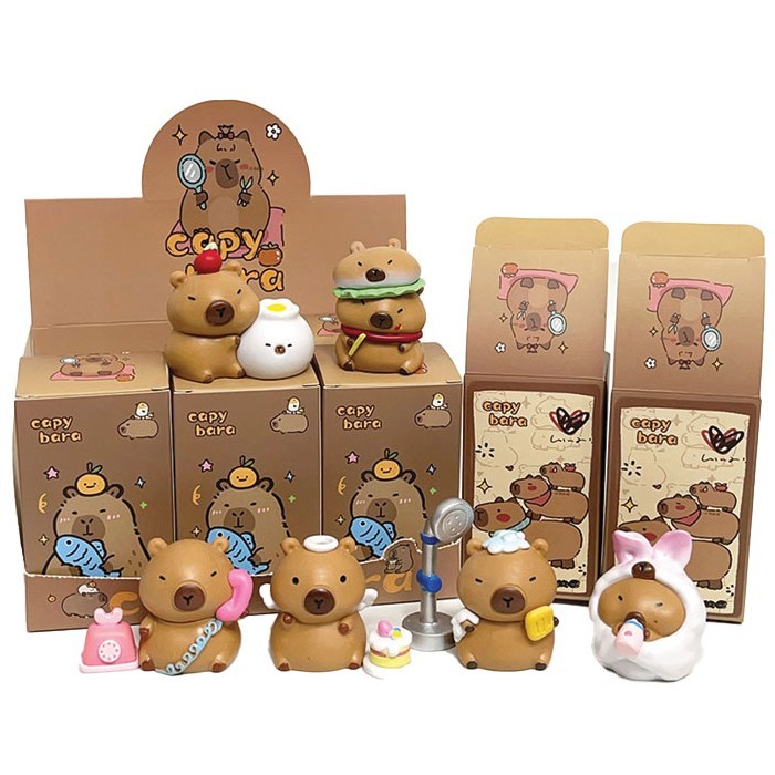Capybara Friends Mystery Box Φιγούρα Καπιμπάρα 5.7cm