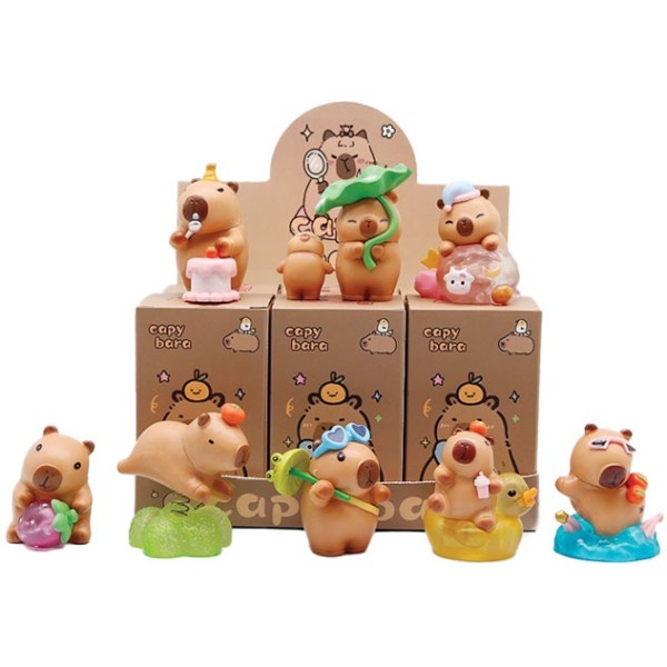 Capybara Mystery Box Συλλεκτική Φιγούρα Καπιμπάρα 5.8cm