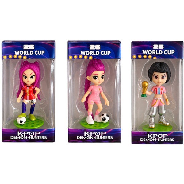 KPOP Demon Hunters World Cup Φιγούρα 10cm Rumi Μπλε