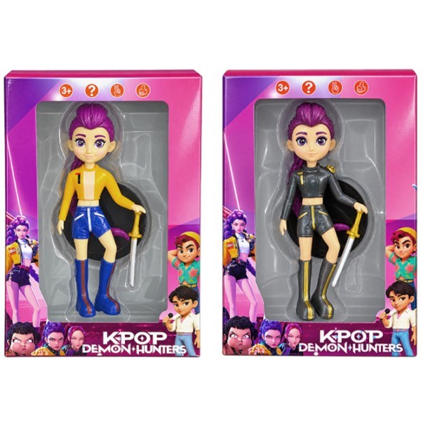 KPOP Demon Hunters Κούκλα Φιγούρα 20cm Silver Rumi