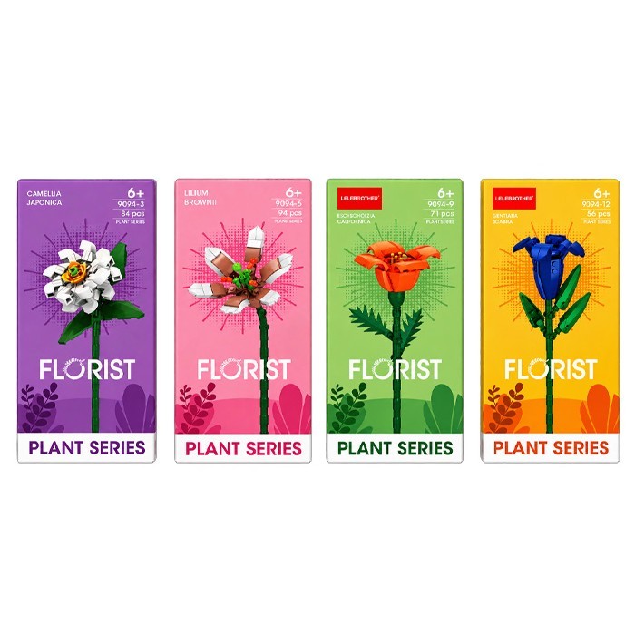 Green Florist Παιχνίδι Κατασκευών Με Τουβλάκια 6+ Ετών 