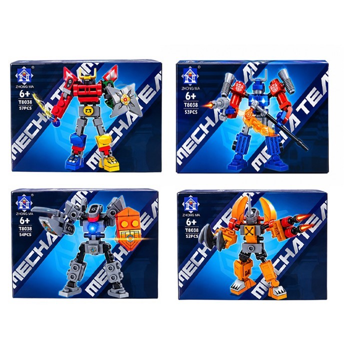 Mecha Team Συναρμολογούμενος Μαχητής 6+ Ετών 