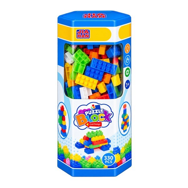 Puzzle Block Τουβλάκια 12x10x25cm 330Τεμ