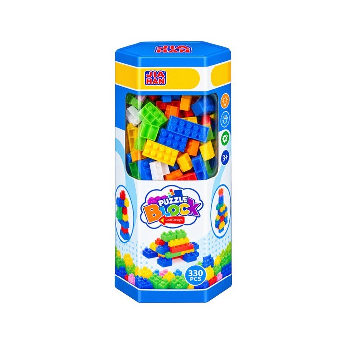 Puzzle Block Τουβλάκια 12x10x25cm 330Τεμ