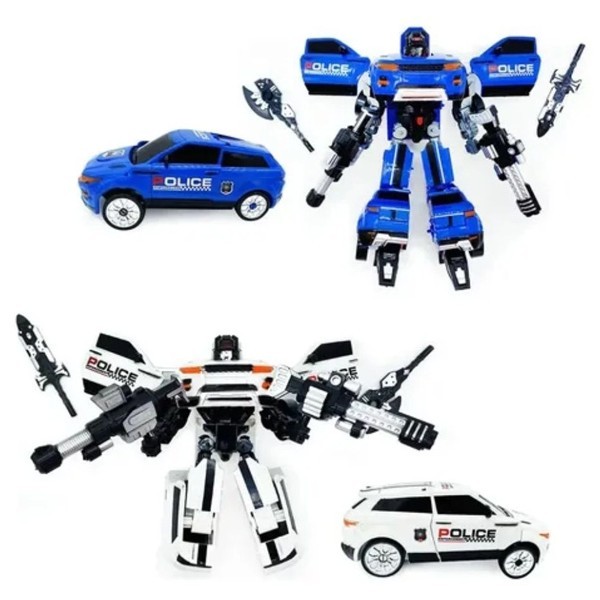 Chase Παιχνίδι Deformation Warrior 3+ Police Series Μπλε