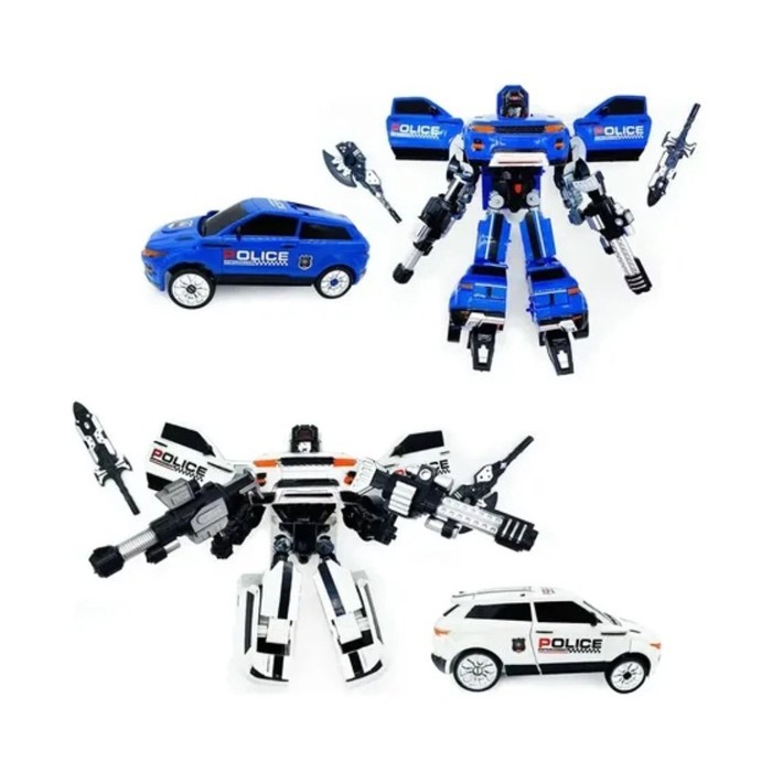 Chase Παιχνίδι Deformation Warrior 3+ Police Series