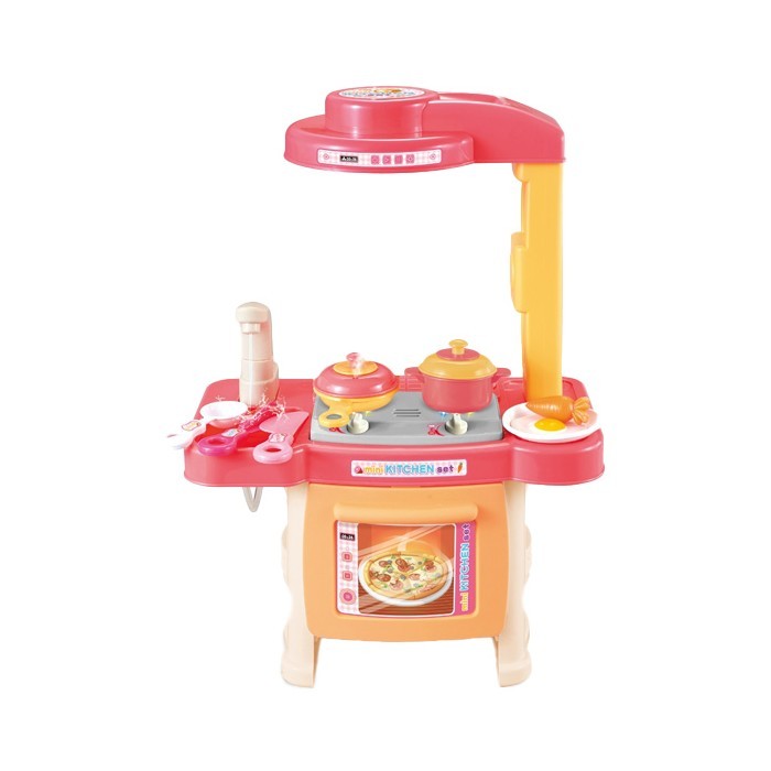 Kitchen Παιχνίδι Κουζίνα Με Ήχο&Φως Σετ 25Τεμ 14x27x46cm 3+ 