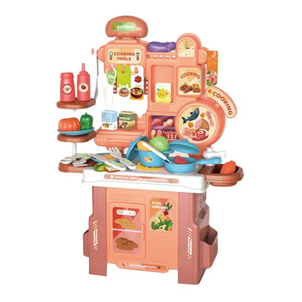 Kitchen Counter Παιχνίδι Κουζίνα Σετ 46Τεμ 3+ 