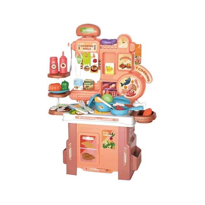 Kitchen Counter Παιχνίδι Κουζίνα Σετ 46Τεμ 3+ 