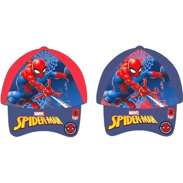 Spider Hero Sun Παιδικό Καπέλο Τζόκεϋ Μπλε 55cm