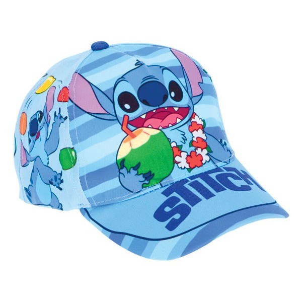 Stitch Boy Καπέλο Παιδικό Τζόκευ UV Protection Φ52cm