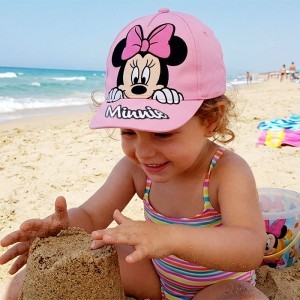  Minnie Καπέλο Παιδικό Τζόκευ UV Protection Φ48-50cm