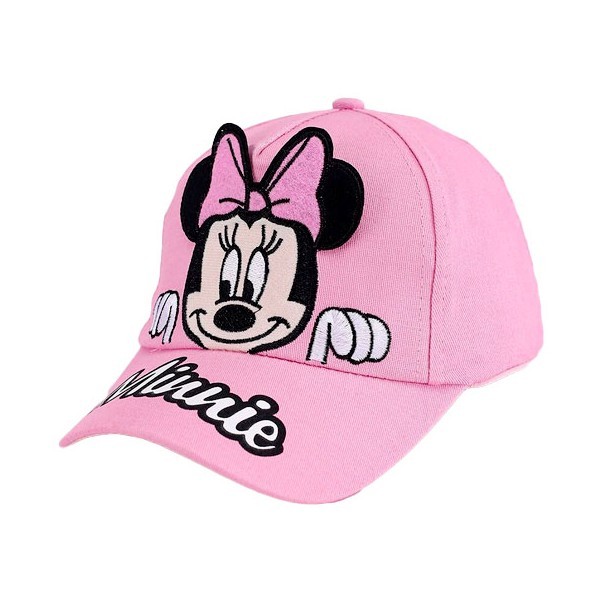 Minnie Καπέλο Παιδικό Τζόκευ UV Protection Φούξια Φ48-50cm