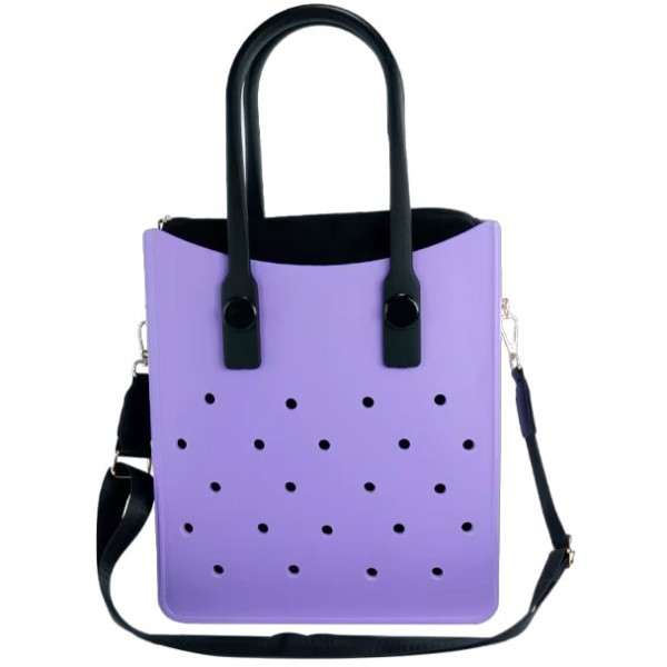 Tote Τσάντα Βόλτας Σιλικόνης Πορτοκαλί 31,5x27x9cm