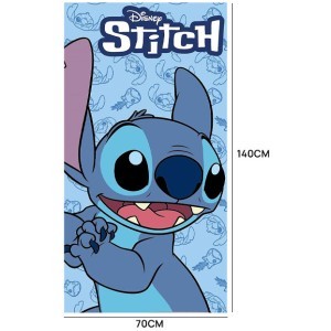 Blue Stitch Πετσέτα Θαλάσσης 140x70cm
