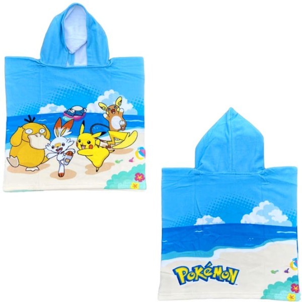 Pokefriends Πετσέτα Θαλάσσης Πόντσο 100x50cm
