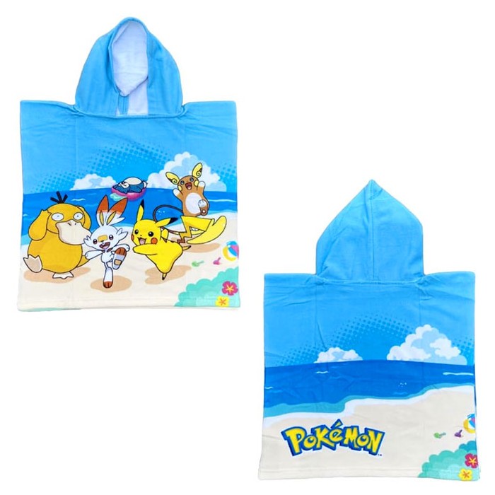 Pokefriends Πετσέτα Θαλάσσης Πόντσο 100x50cm