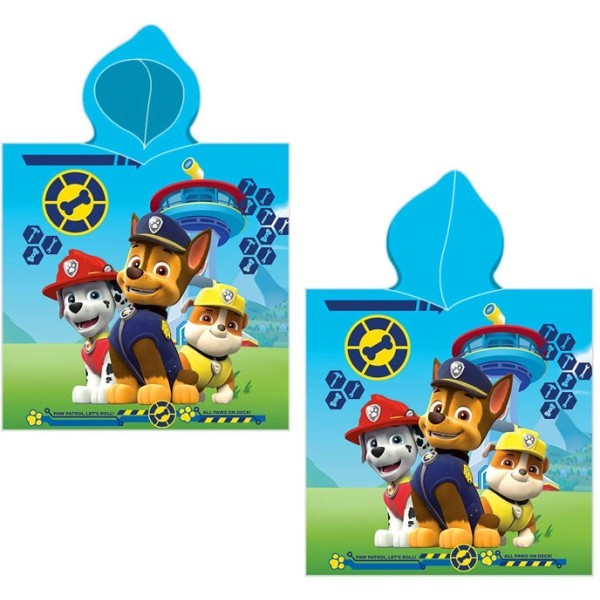 Doggies Friends Πετσέτα Θαλάσσης Πόντσο 100x50cm