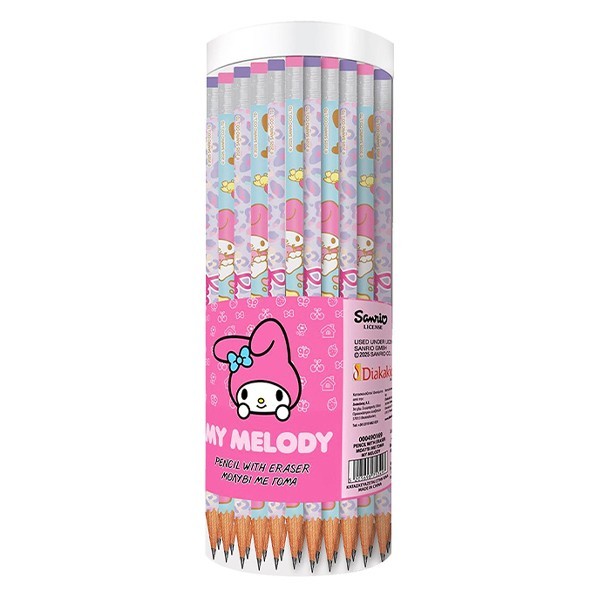 Melody Μολύβι Με Γόμα Ροζ My Melody