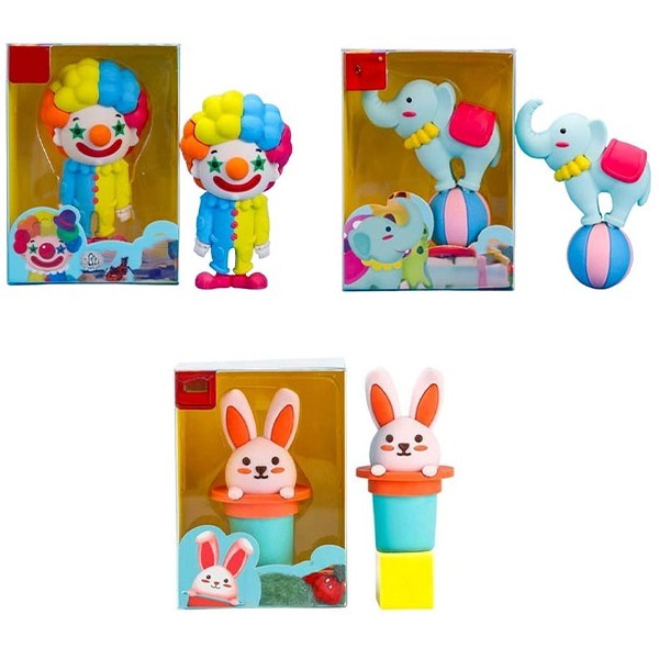 Circus Eraser Παιδική Γόμα Τσίρκο Λαγουδάκι