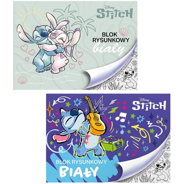 Blocco Μπλοκ Ζωγραφικής Stitch 20 Φύλλων A4 Γκρι (80gsm)