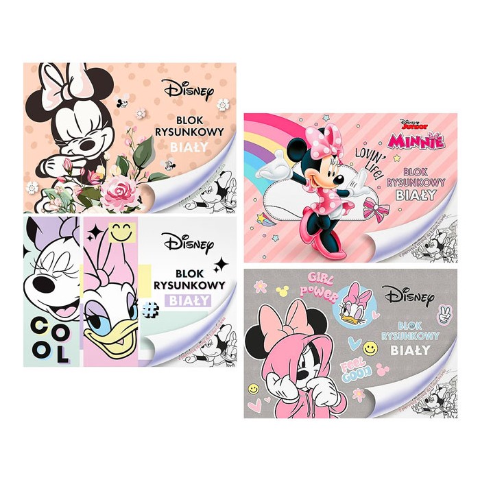 Girls Μπλοκ Ζωγραφικής Minnie 20 Φύλλων A4 (80gsm)